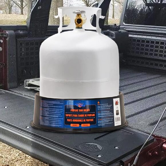 Flame King YSNPBS Propane Cylinder Base Stabilizer,Fits 20/30/40lb Tanks New - Picture 7 of 7